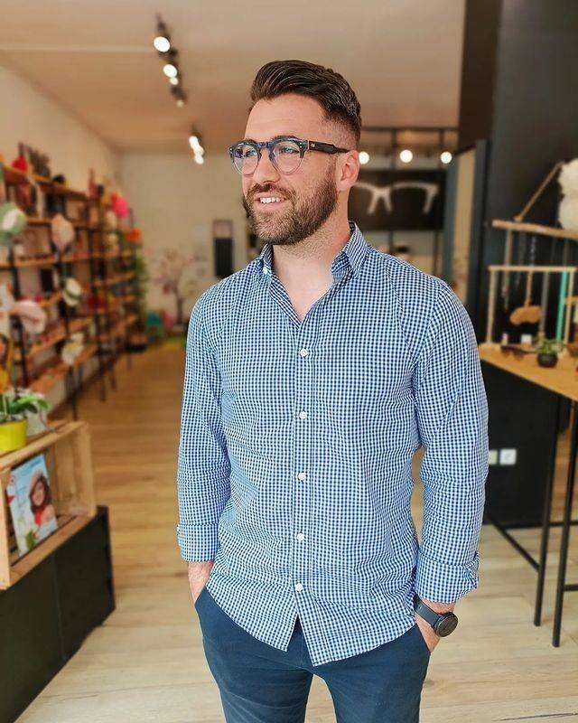 Lunette de vue ronde bi couleur homme tendance 2024 montauban